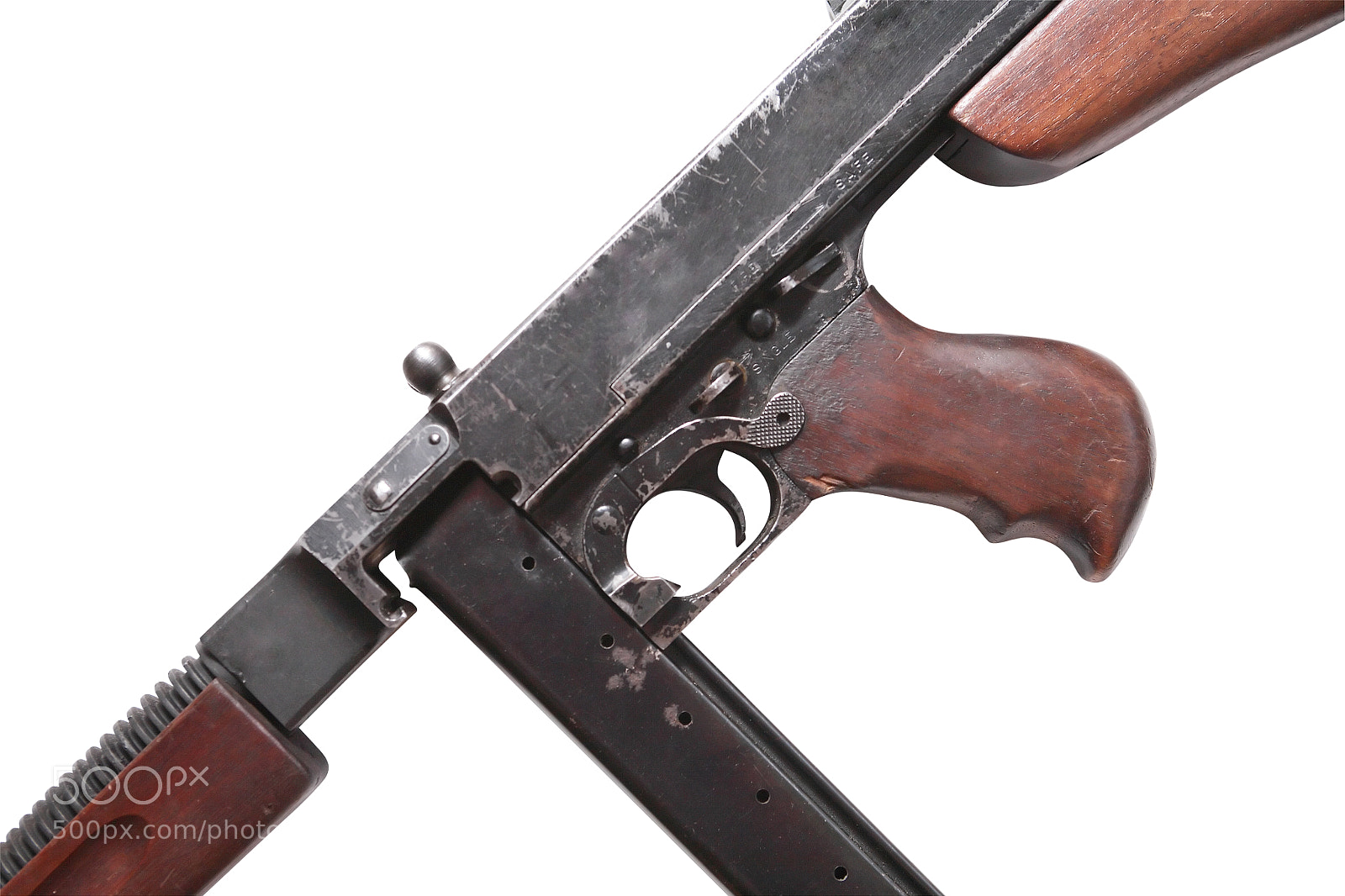 Canon EOS 5D sample photo. Old usa submachine gun photography