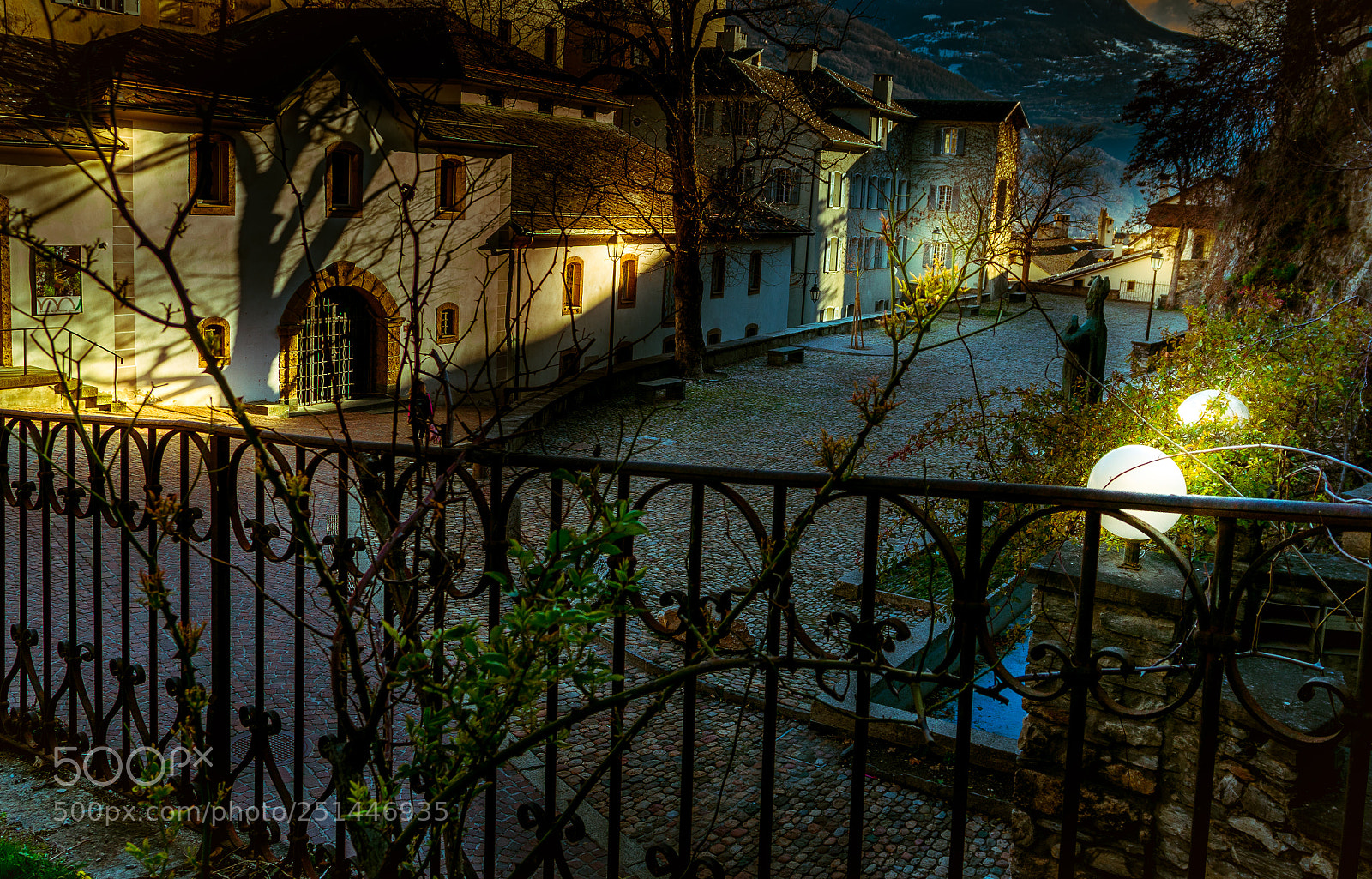 Nikon D7100 sample photo. Sion in the evening photography
