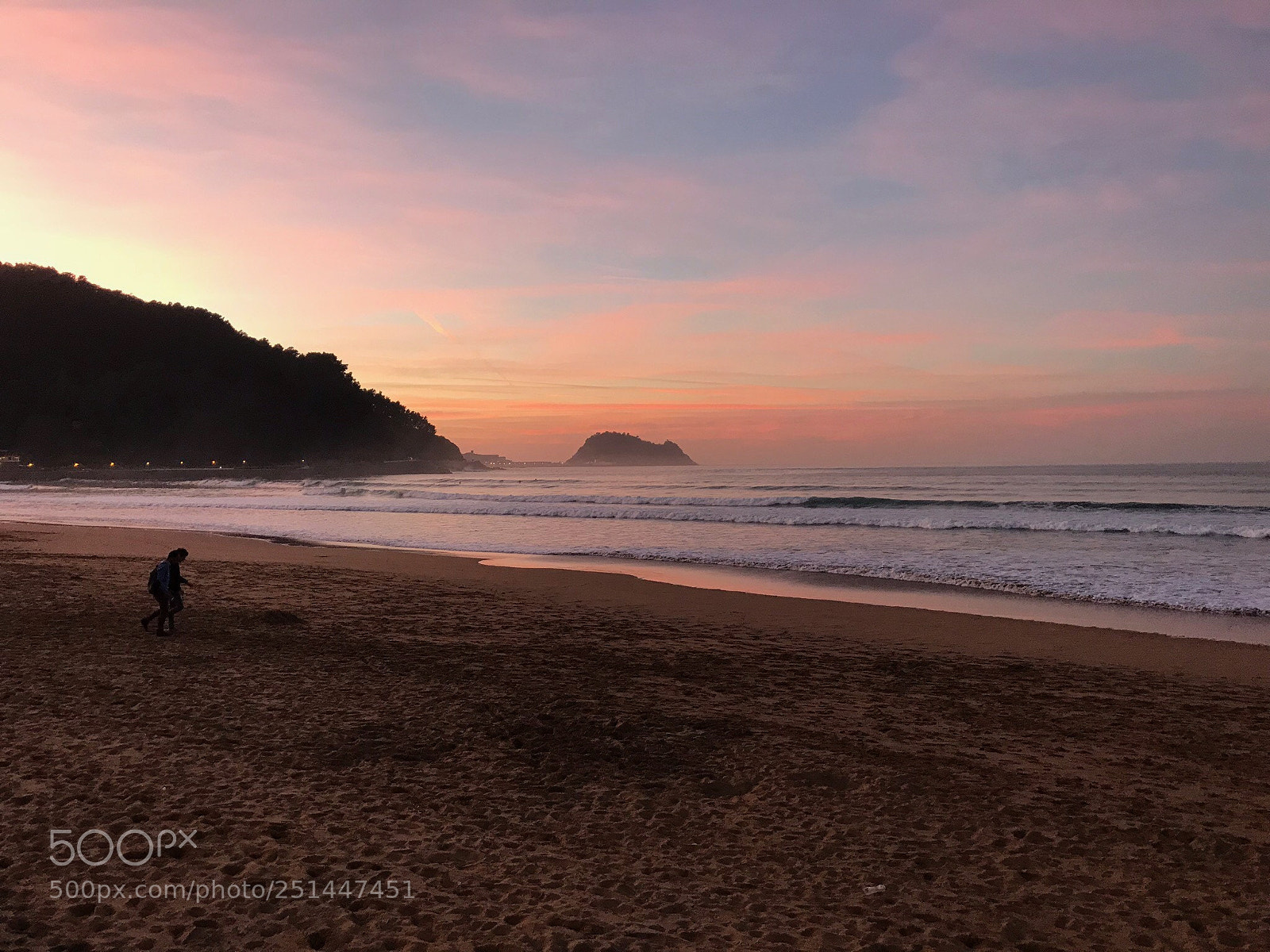 Apple iPhone 7 sample photo. Atardecer en zarautz photography