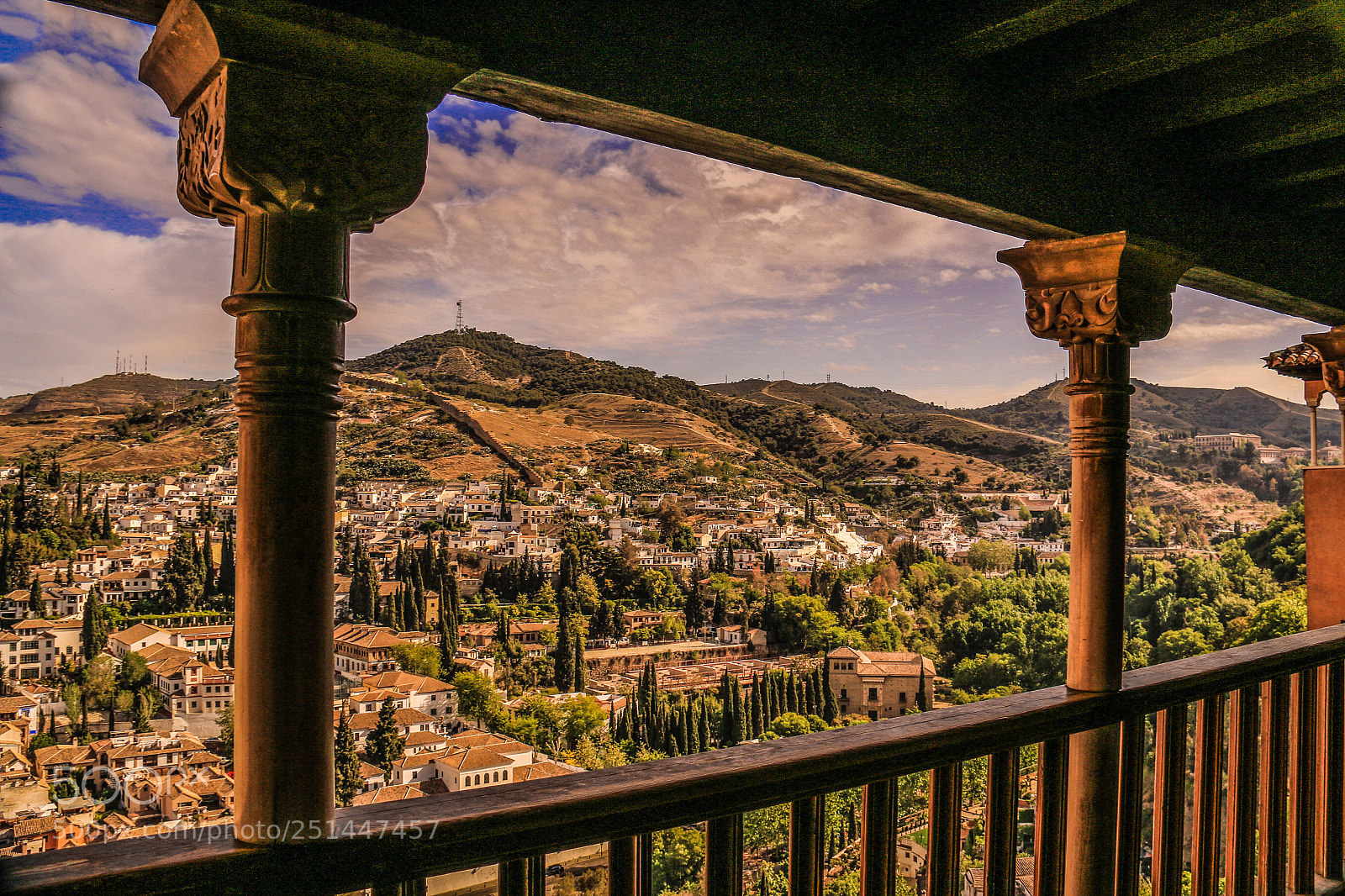 Canon EOS 70D sample photo. The alhambra in granada photography