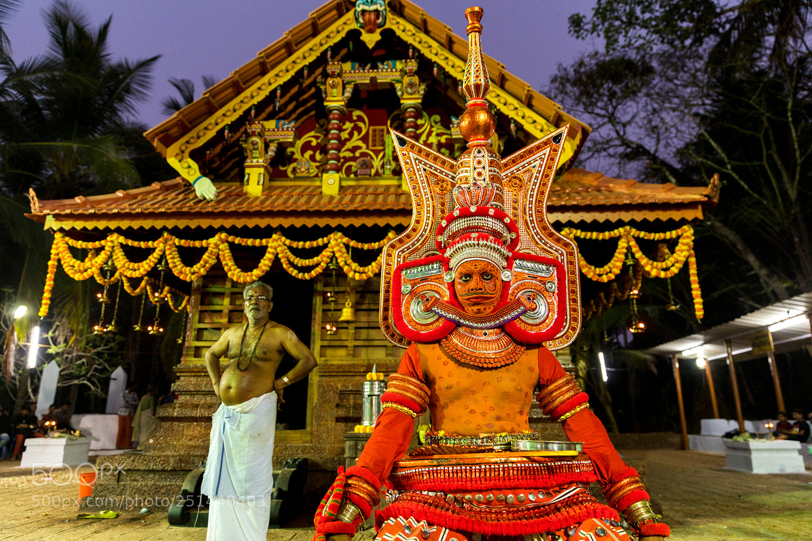 Canon EOS 5D Mark IV sample photo. Theyyam photography