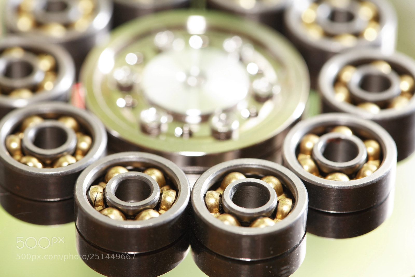Canon EOS 5D sample photo. Ball bearings macro photography