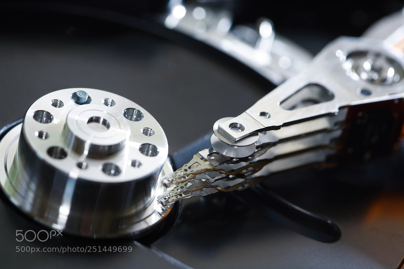 Canon EOS 5D sample photo. Hard disk makro photography