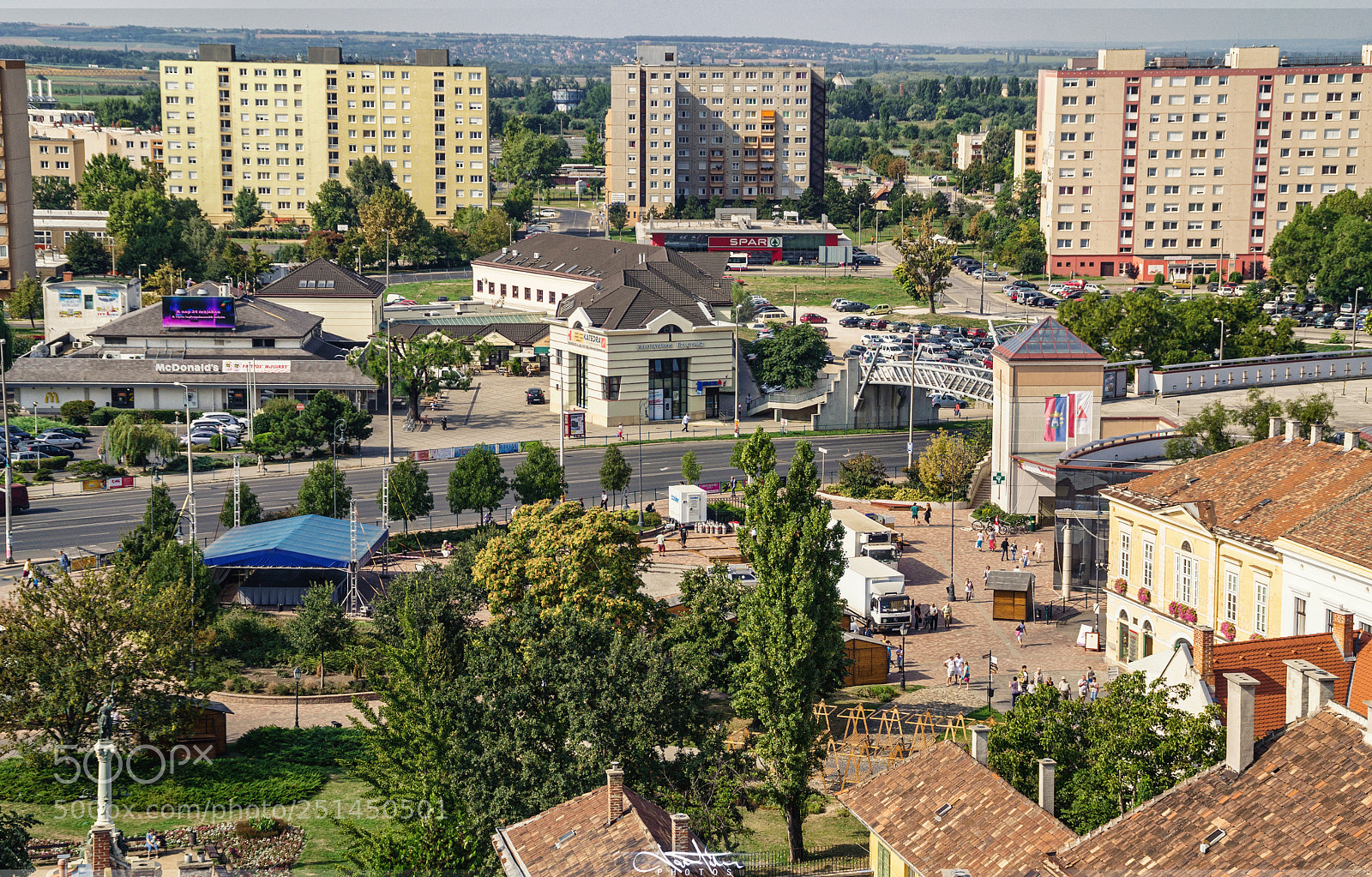 Nikon D3100 sample photo. City from temple tower photography