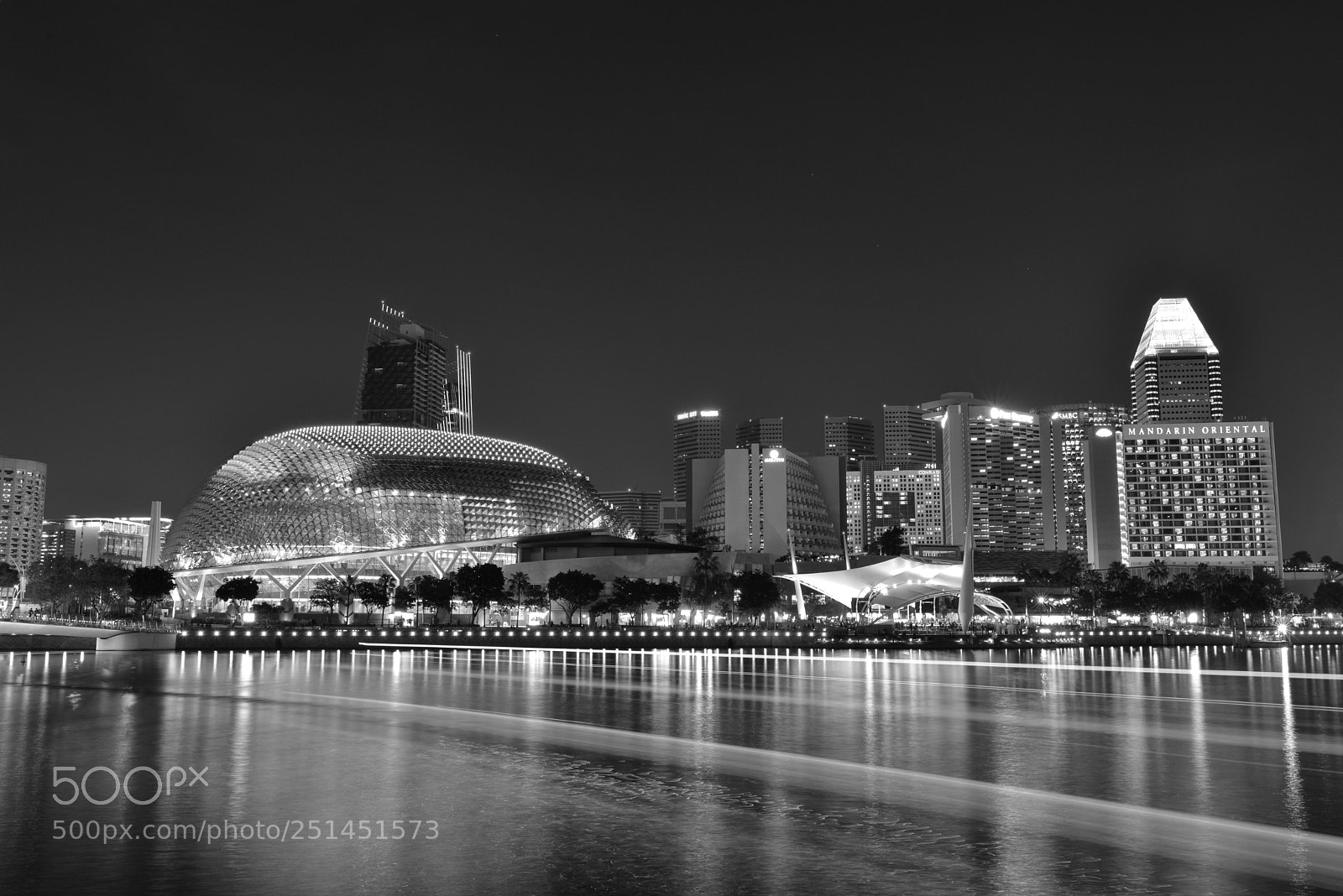 Nikon D800 sample photo. Esplanade singapore, theater by photography