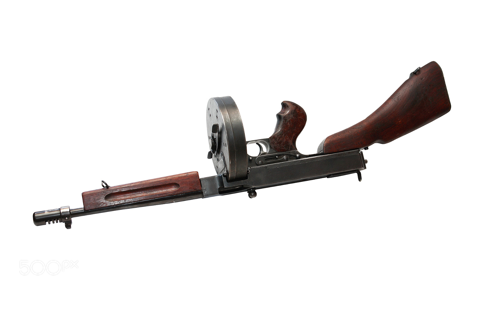 Canon EOS 5D sample photo. Old usa submachine gun photography