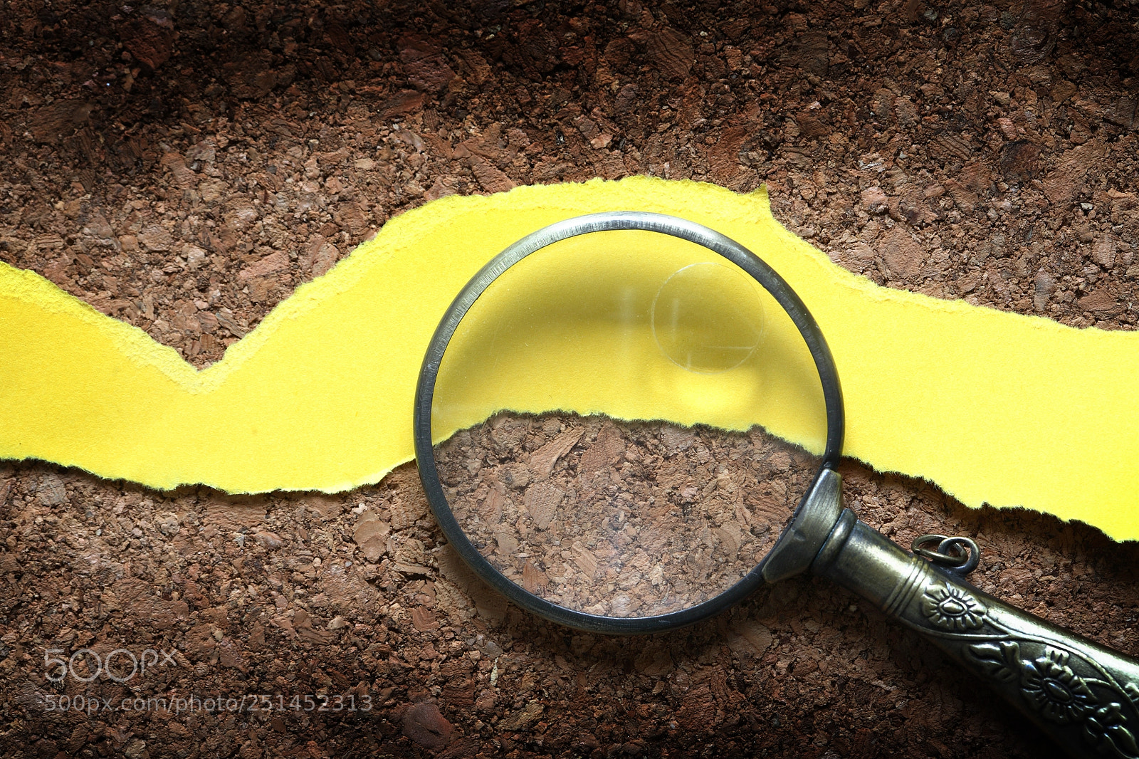 Canon EOS 5D sample photo. Magnifying glass and paper photography
