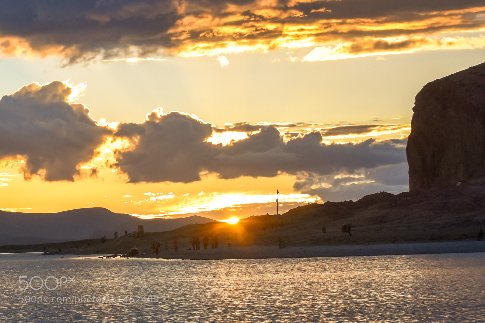 Nikon D7200 sample photo. Sunset at namts lake photography