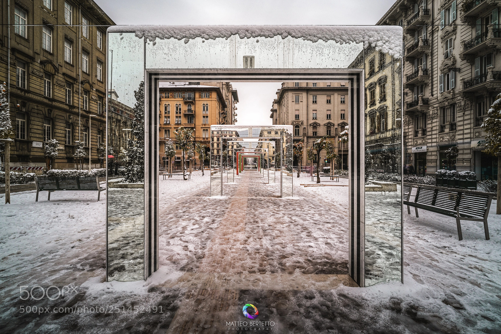 Sony a7R II sample photo. Archi di daniel buren photography