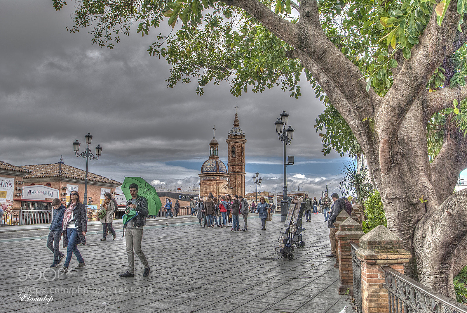 Nikon D3000 sample photo. Sevilla (triana) photography