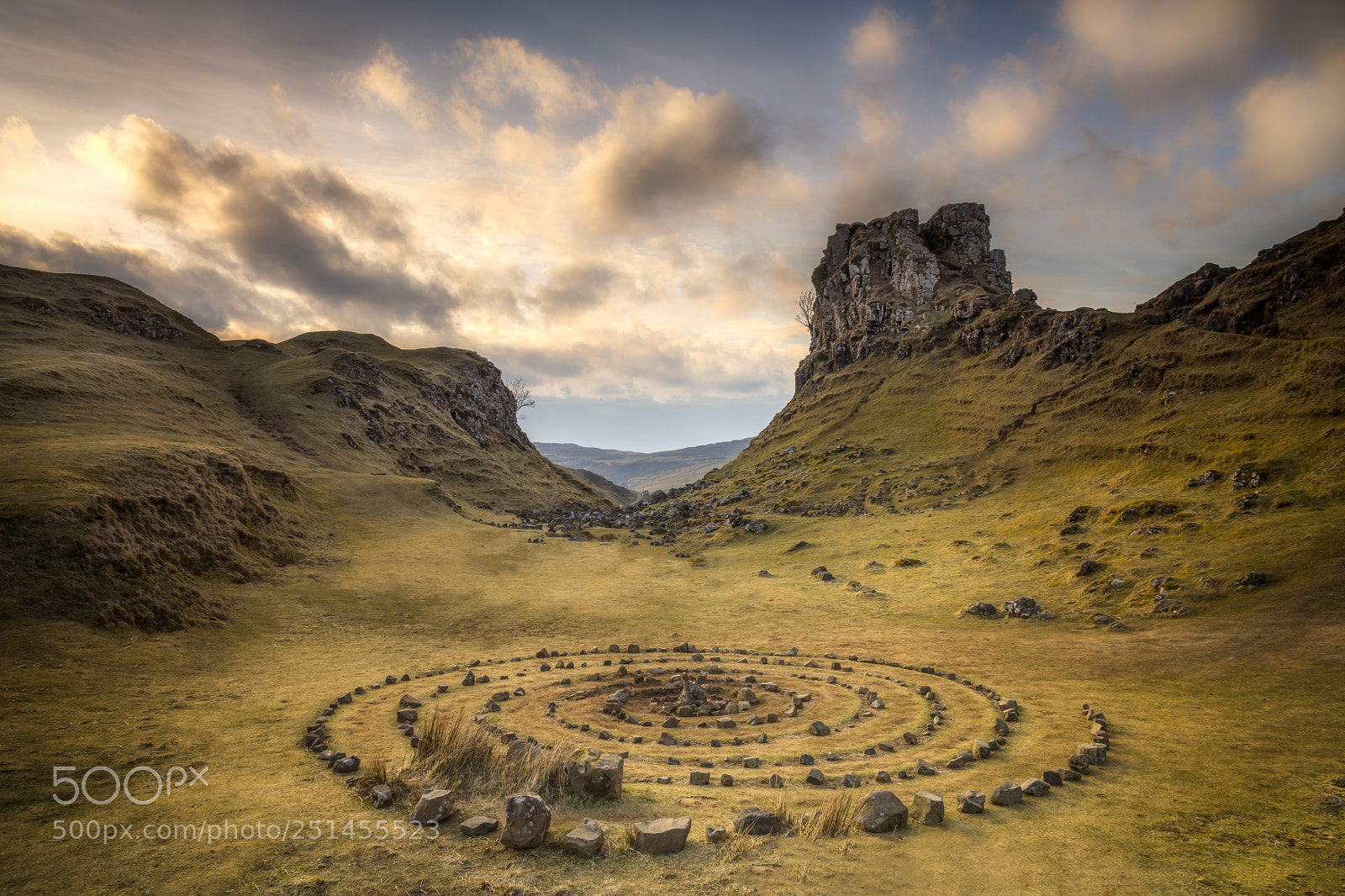 Nikon D810 sample photo. Fairy glen sunset photography