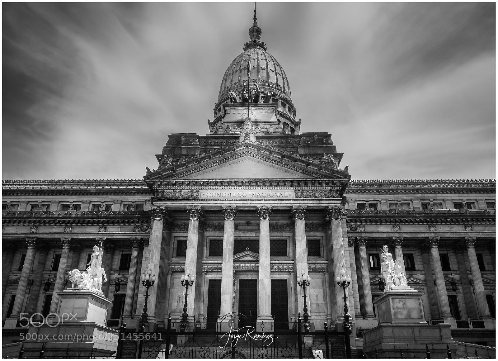 Nikon D5100 sample photo. National congress of argentina photography