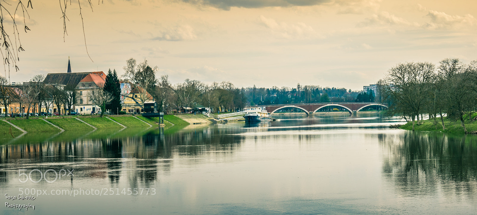 Nikon D3300 sample photo. Sisak old bridge day photography