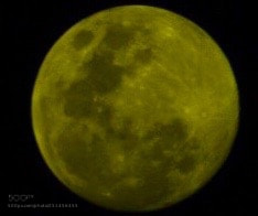 Nikon D7200 sample photo. This evening moon illuminated 100% photography