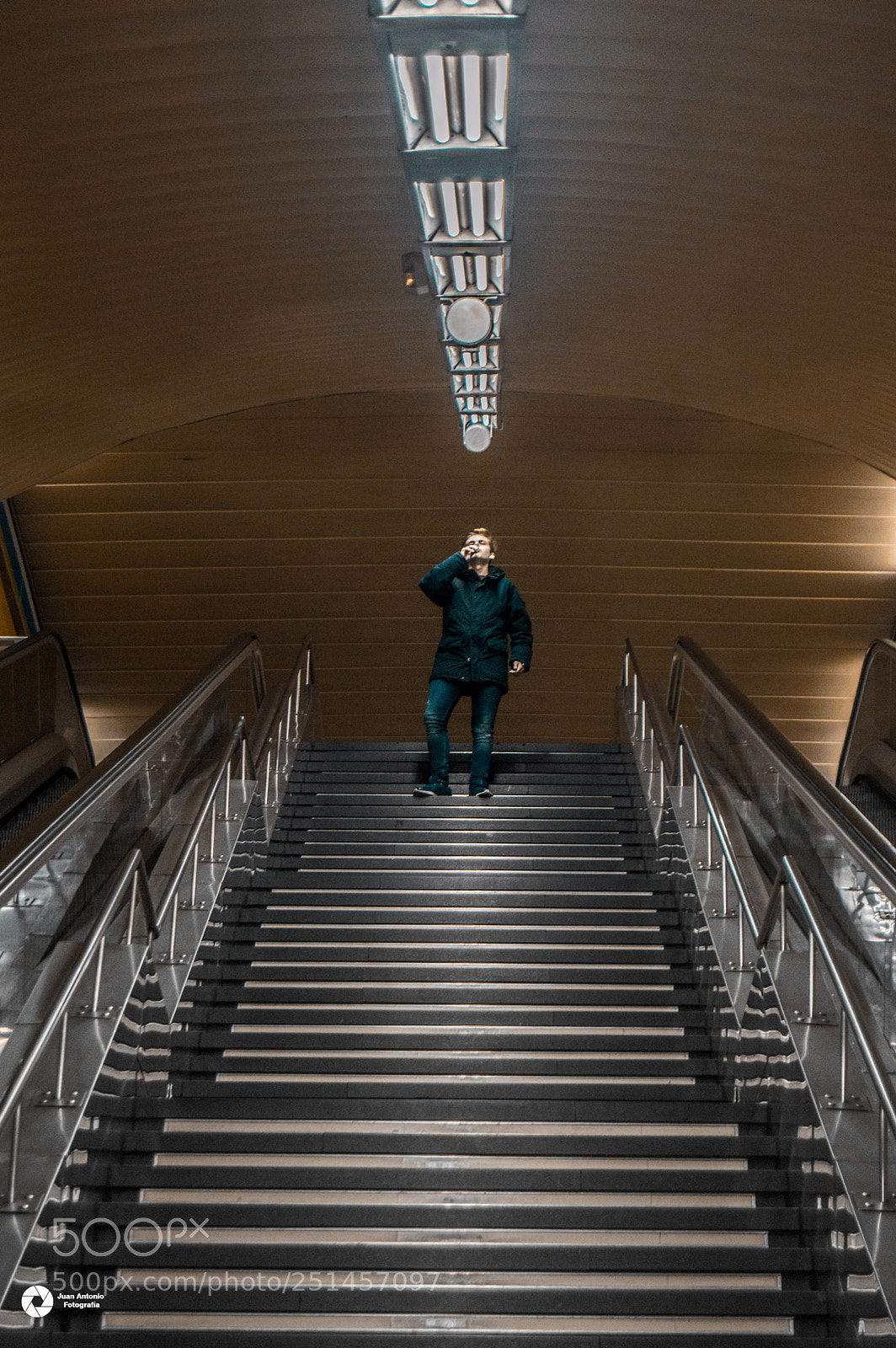 Nikon D3200 sample photo. Stairs photography