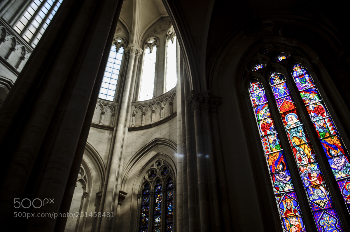 Nikon D5100 sample photo. Stained glass photography