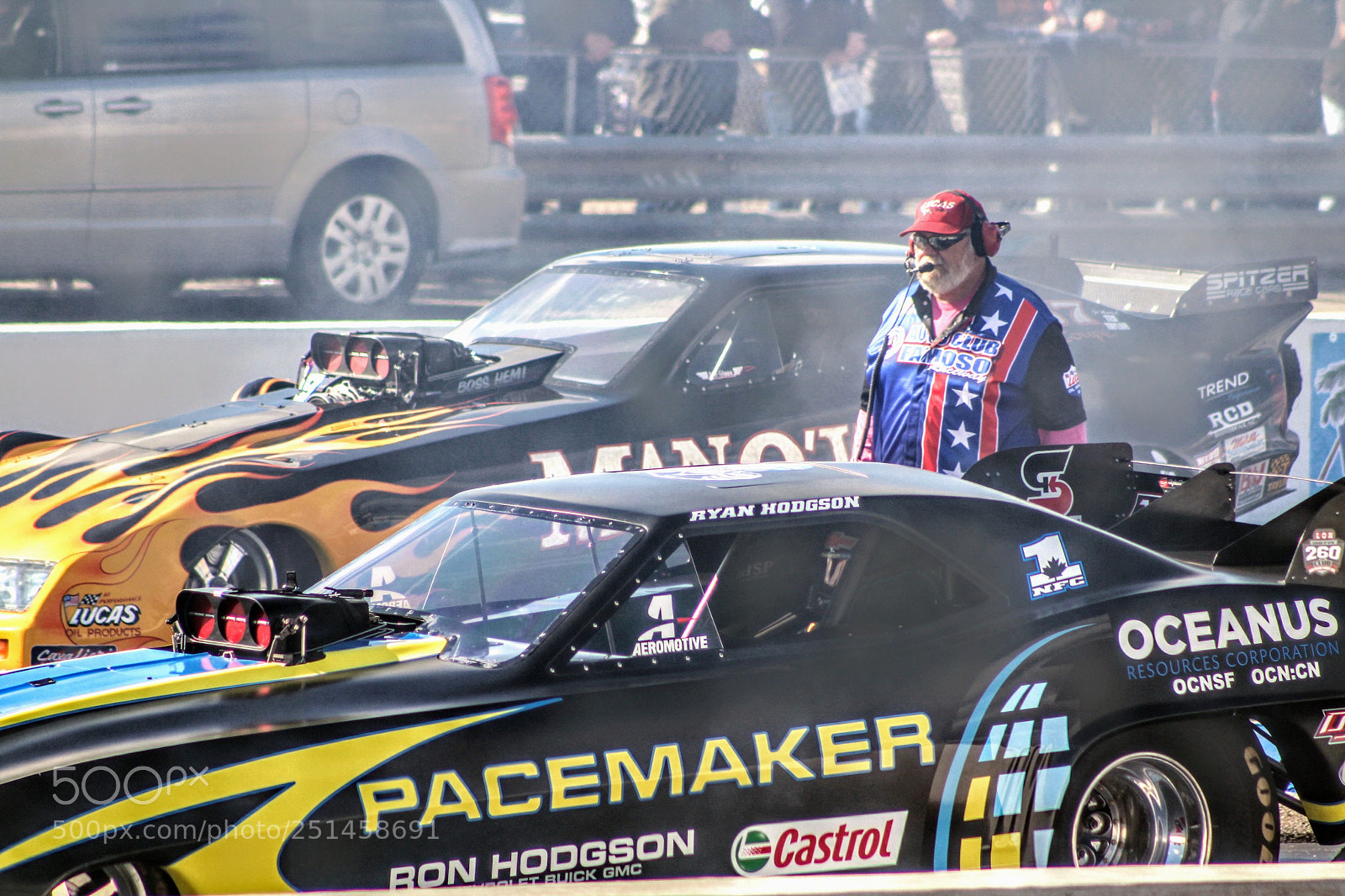 Canon EF 75-300mm f/4-5.6 sample photo. Nitro funny cars photography