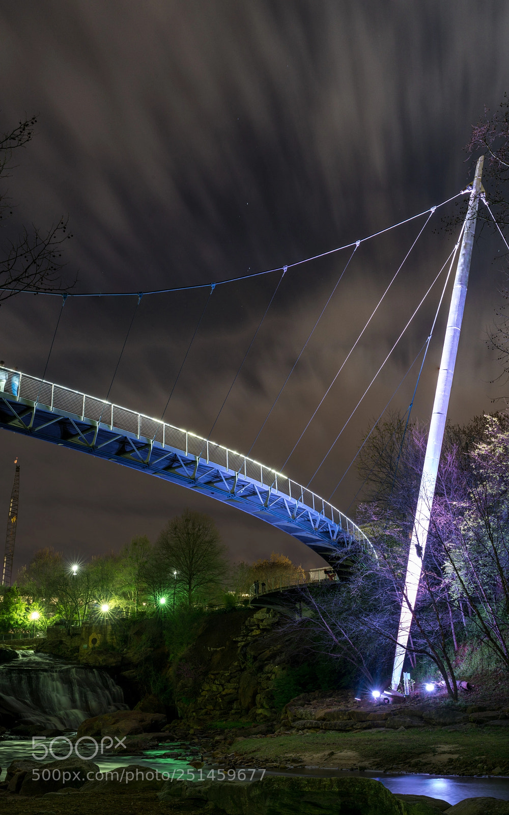 Sony a7R II sample photo. Liberty bridge - falls photography