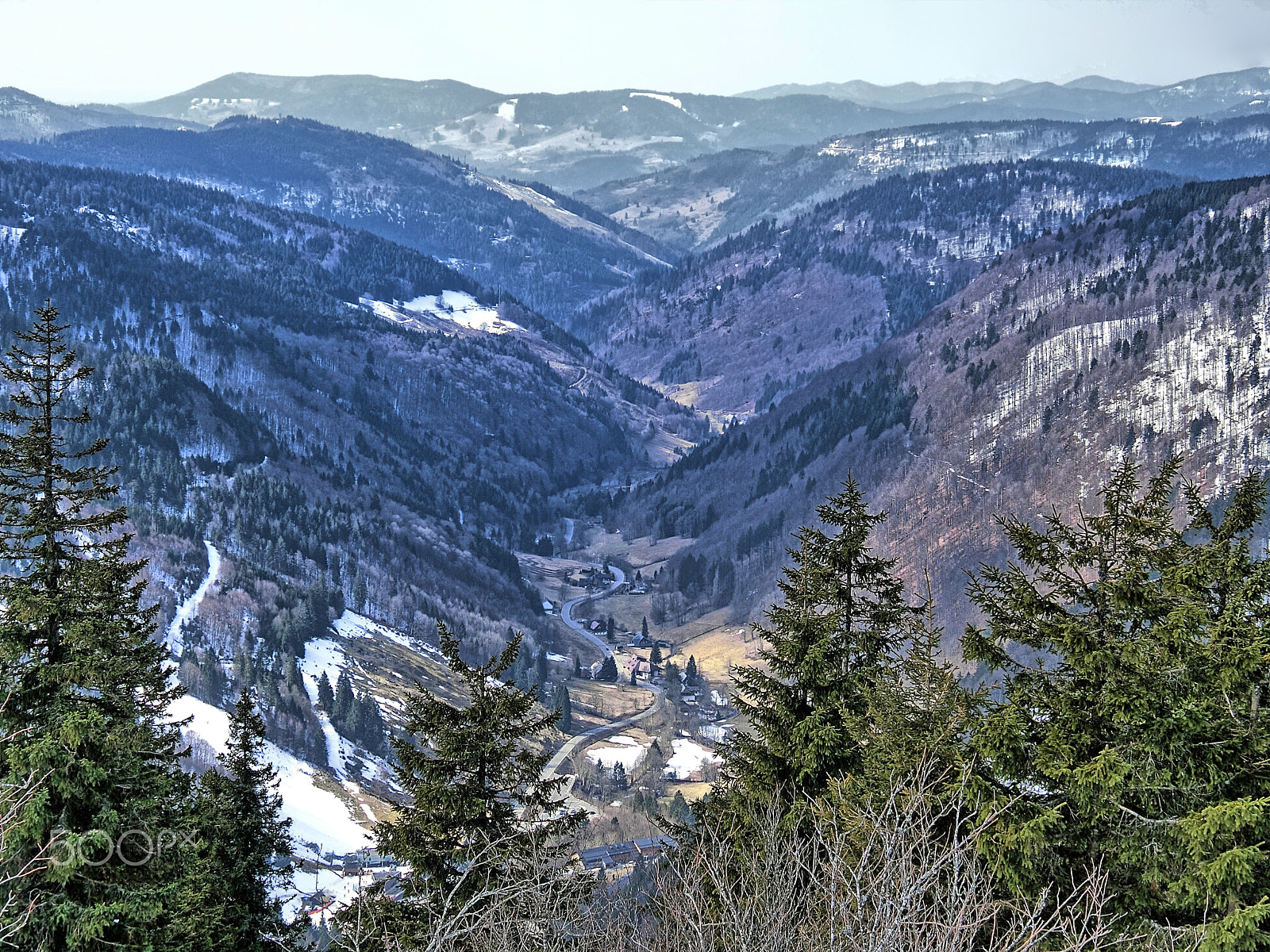 CASIO EX-100 sample photo. Black forest valley photography