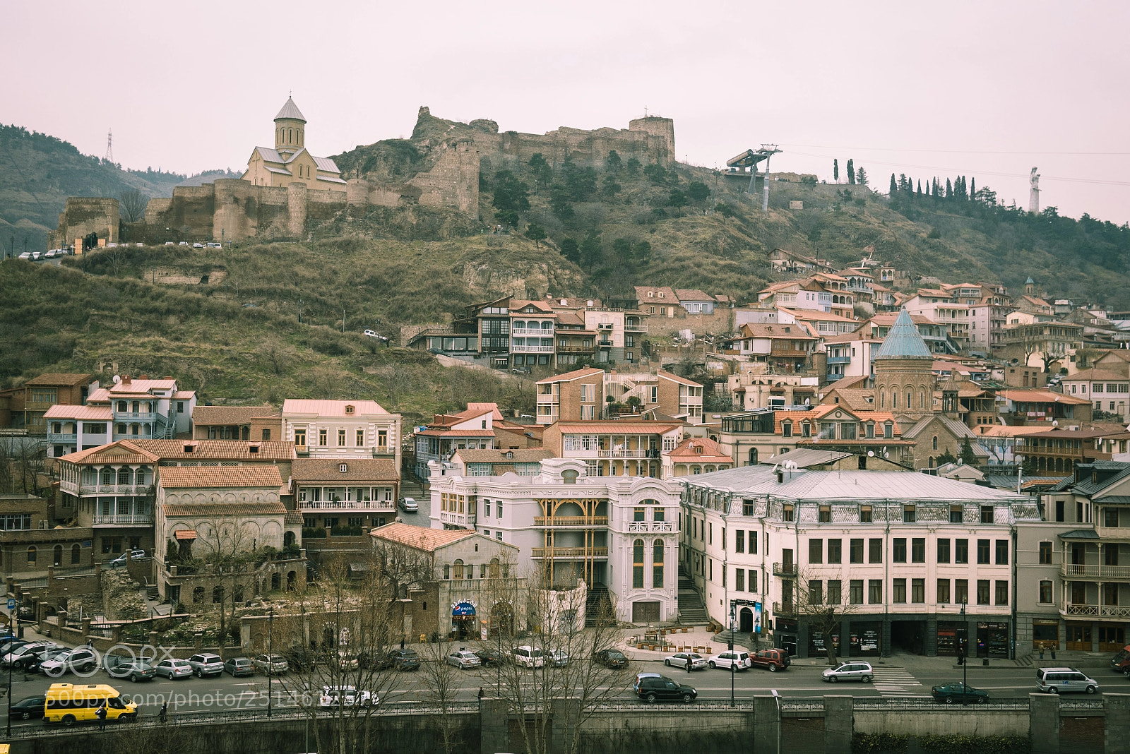 Panasonic Lumix DMC-GX7 sample photo. Tbilisi - a view photography