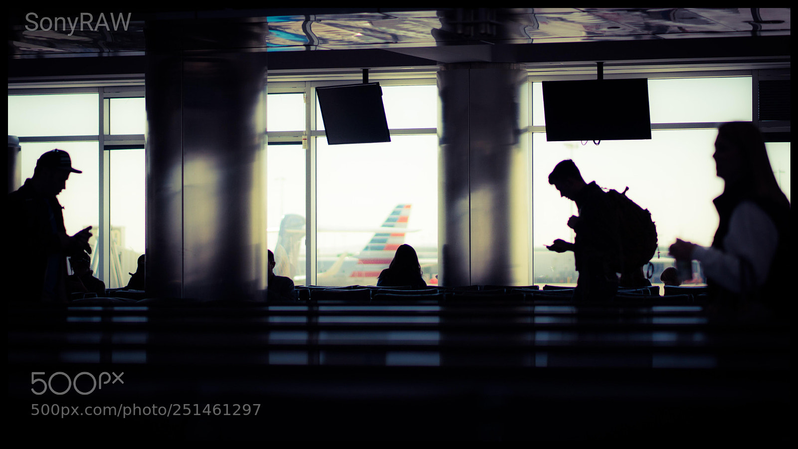 Sony a6500 sample photo. Airport traffic photography