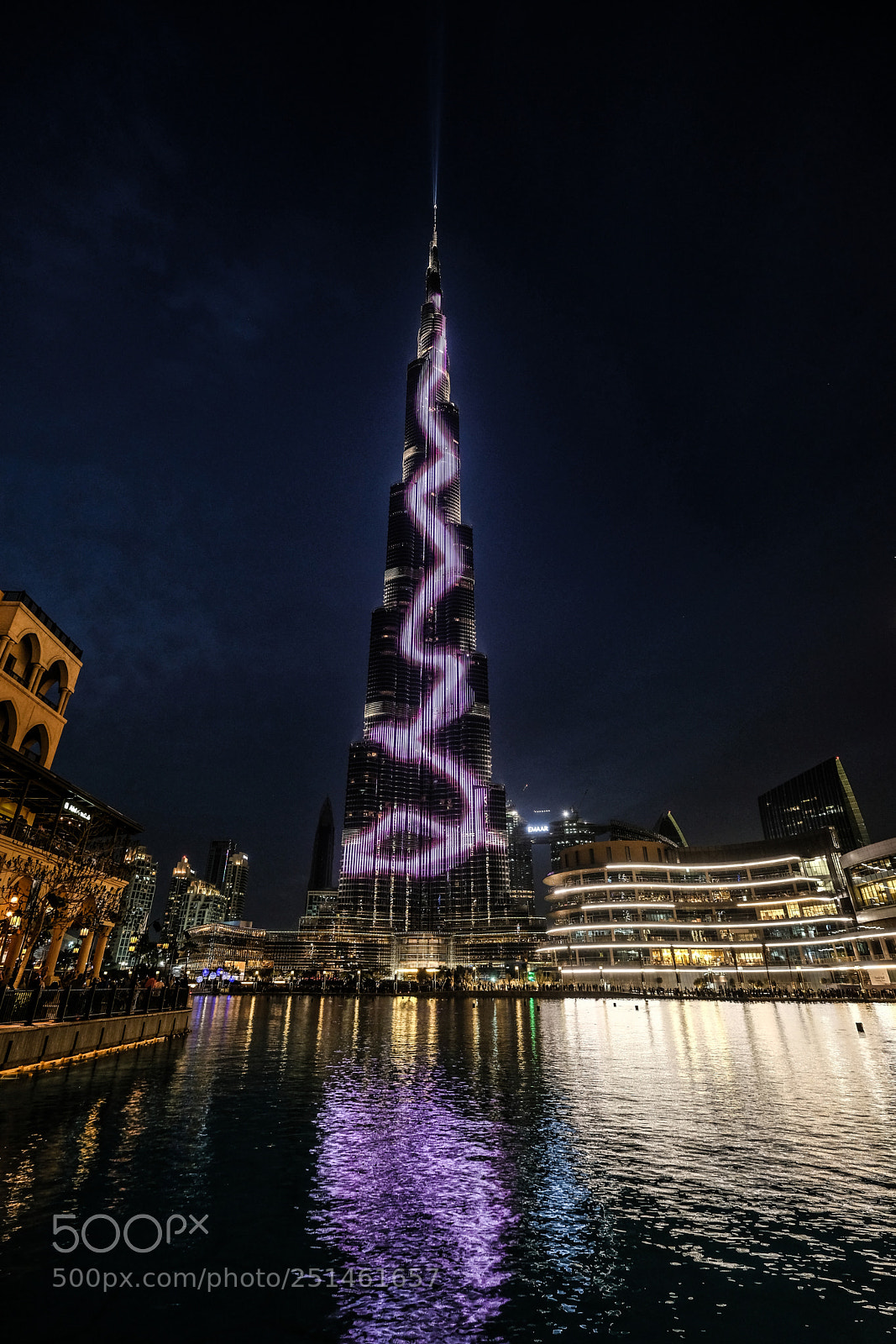 Fujifilm X-T2 sample photo. Lightshow on burj khalifa 3 photography