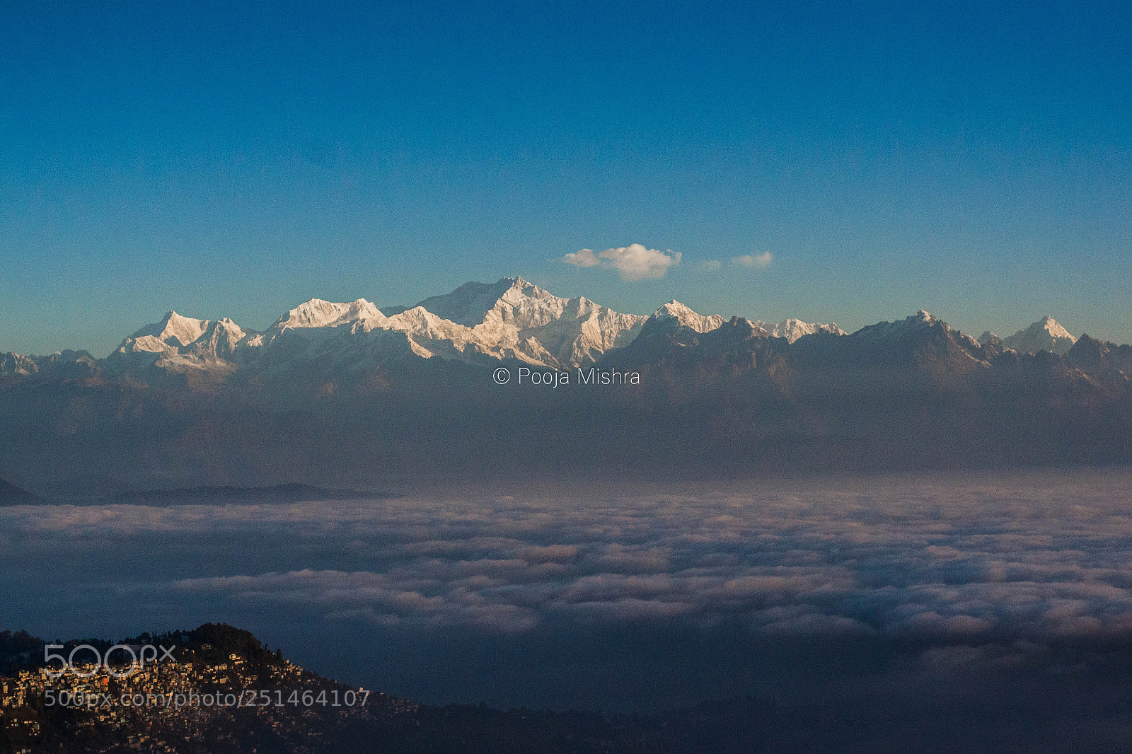 Nikon D3100 sample photo. The mighty old kanchenjunga photography