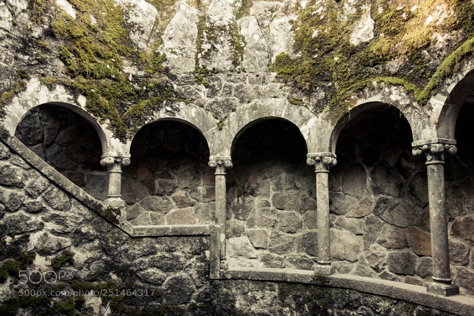Sony Cyber-shot DSC-RX100 sample photo. Staircase quinta da regaleira photography