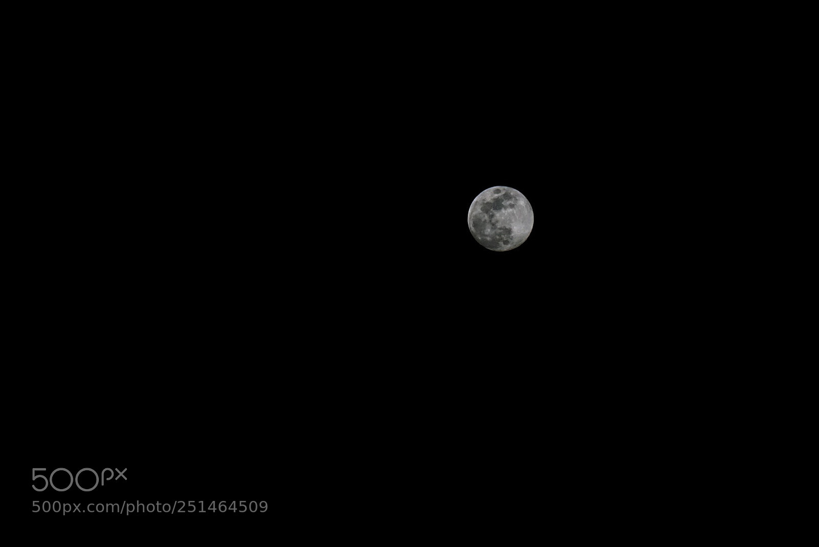 Sony a6000 sample photo. Moon night photography