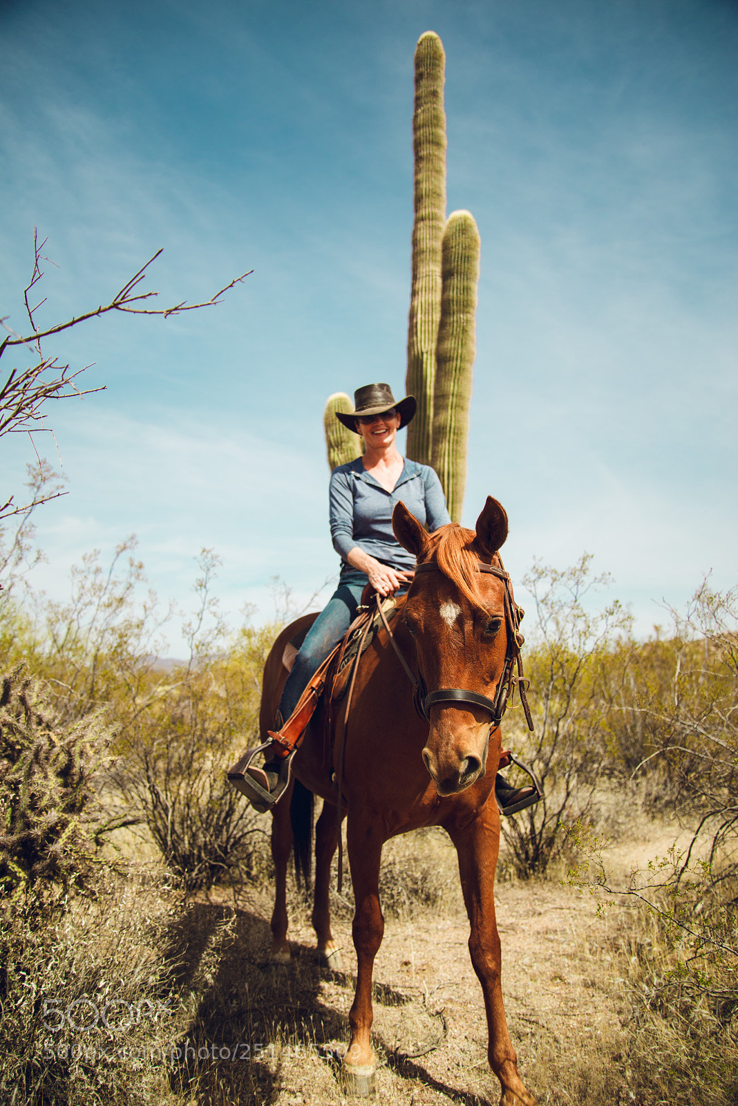 Nikon D600 sample photo. Rider in the desert photography