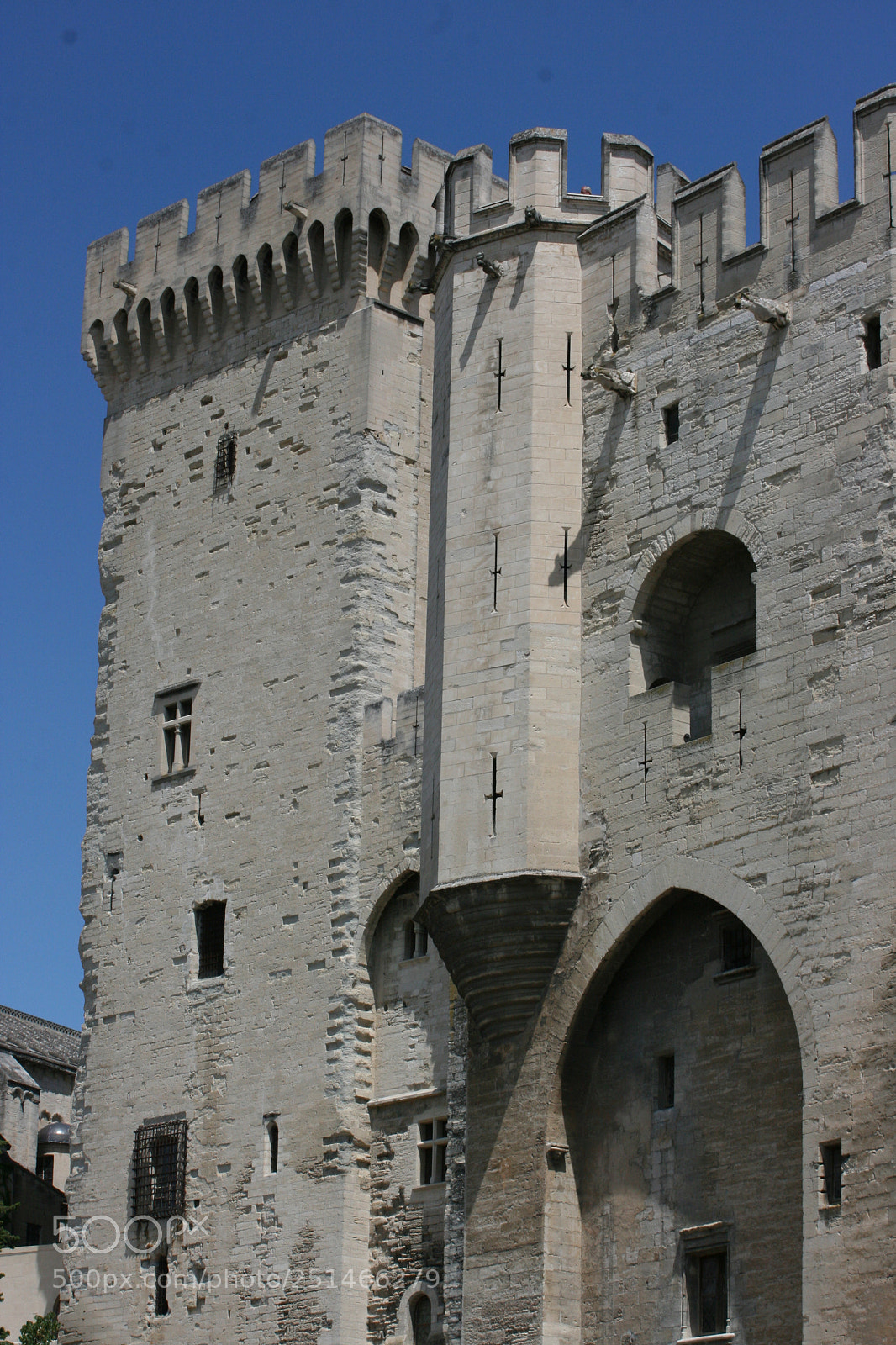 Canon EOS 400D (EOS Digital Rebel XTi / EOS Kiss Digital X) sample photo. Le palais des papes photography