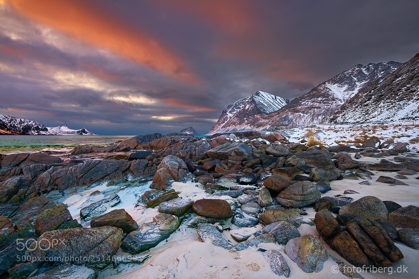 Nikon D850 sample photo. Flakstad beach by sunset photography