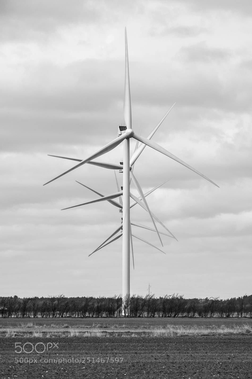 Fujifilm X-T2 sample photo. Aligned windmills photography