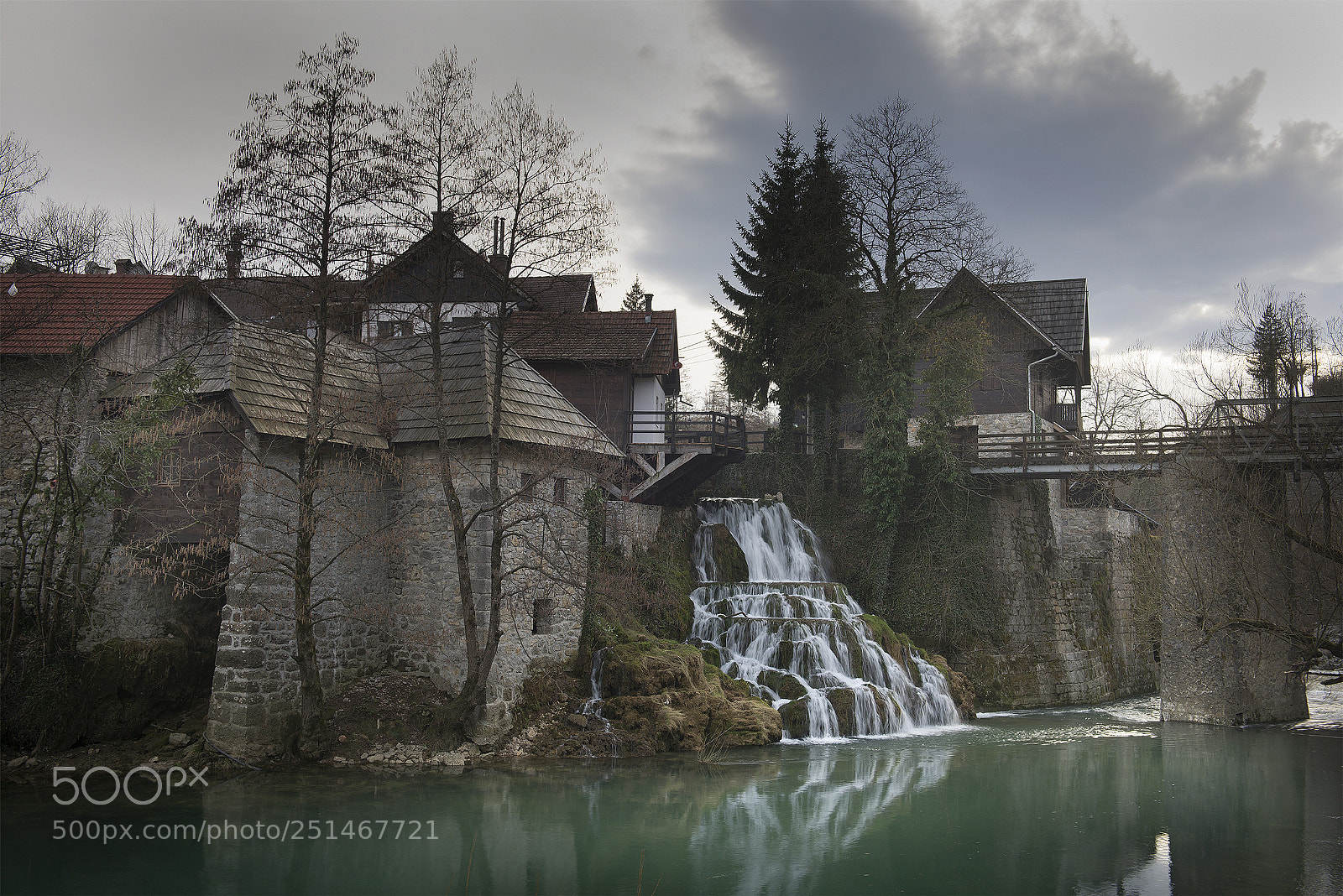 Nikon D610 sample photo. Rastoke waterfall photography