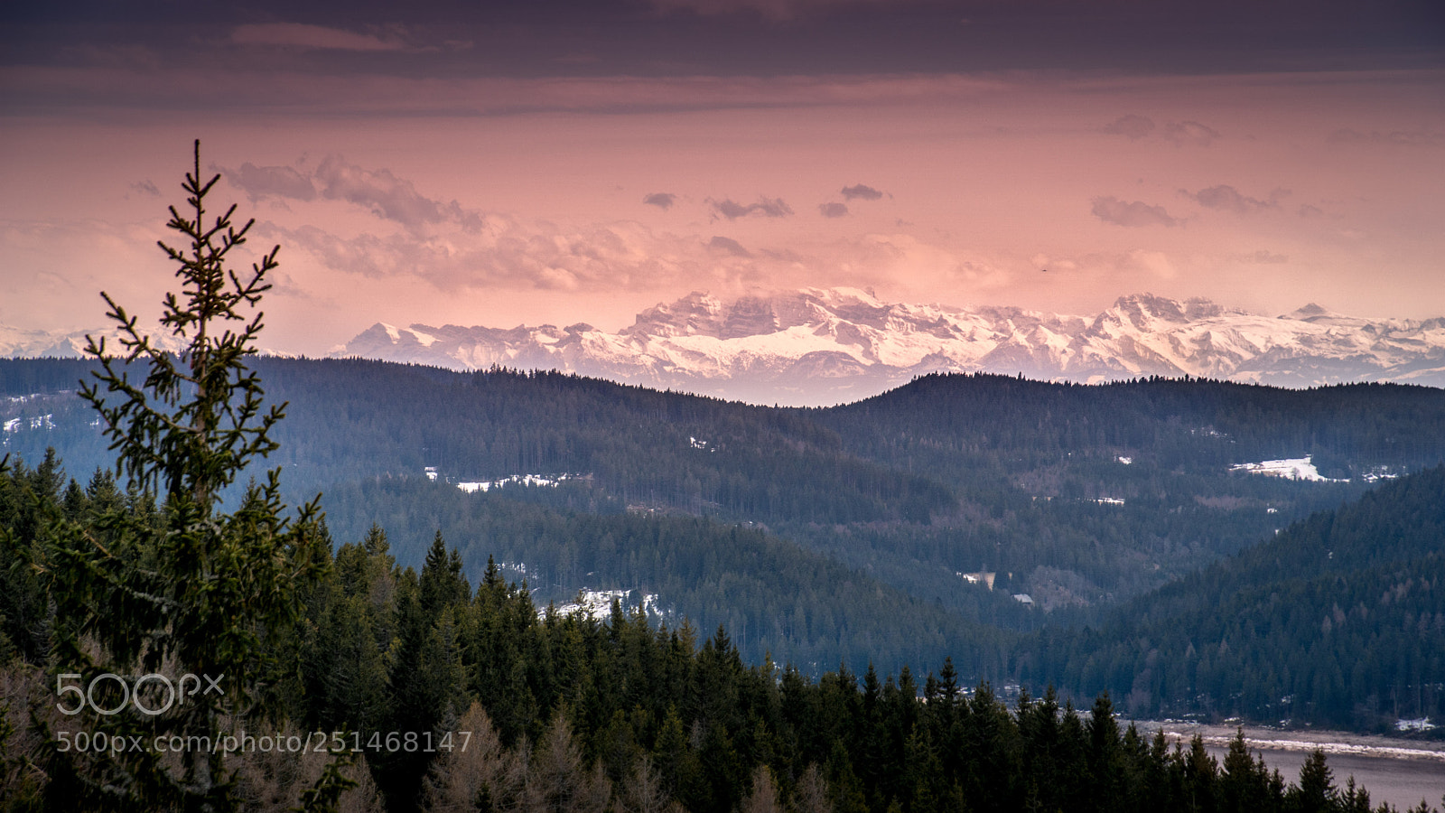 Sony ILCA-77M2 sample photo. Alps in the distance photography