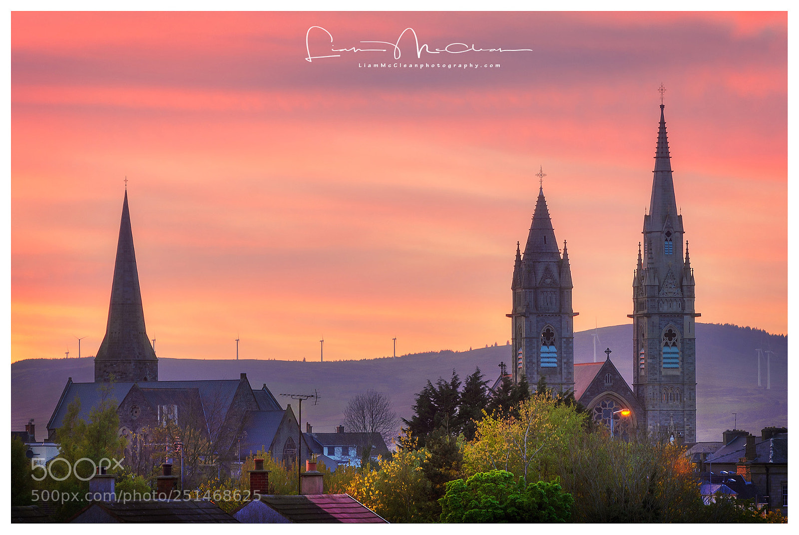Nikon D7000 sample photo. Spires sunset photography