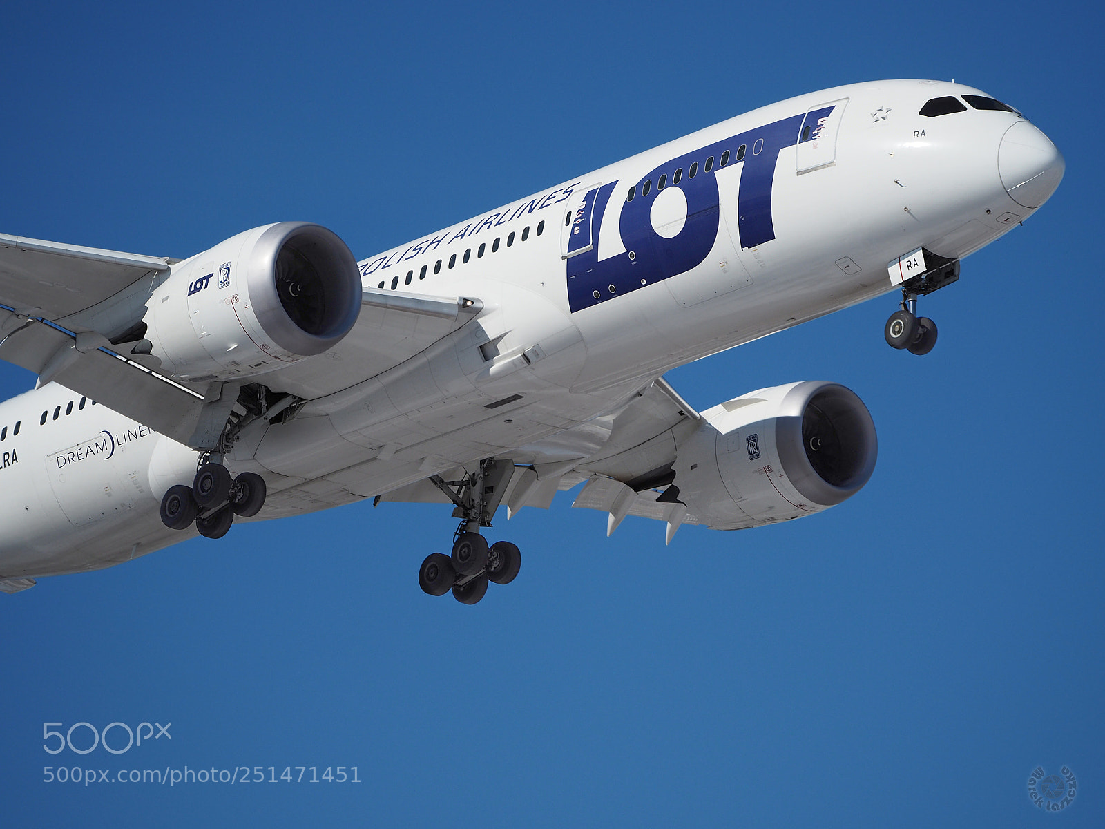 Olympus OM-D E-M5 II sample photo. Boeing 787-800 dreamliner photography