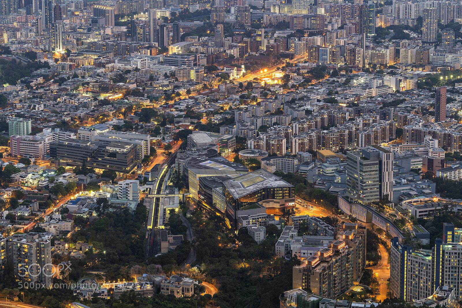 Sony a7R II sample photo. City after sunset photography