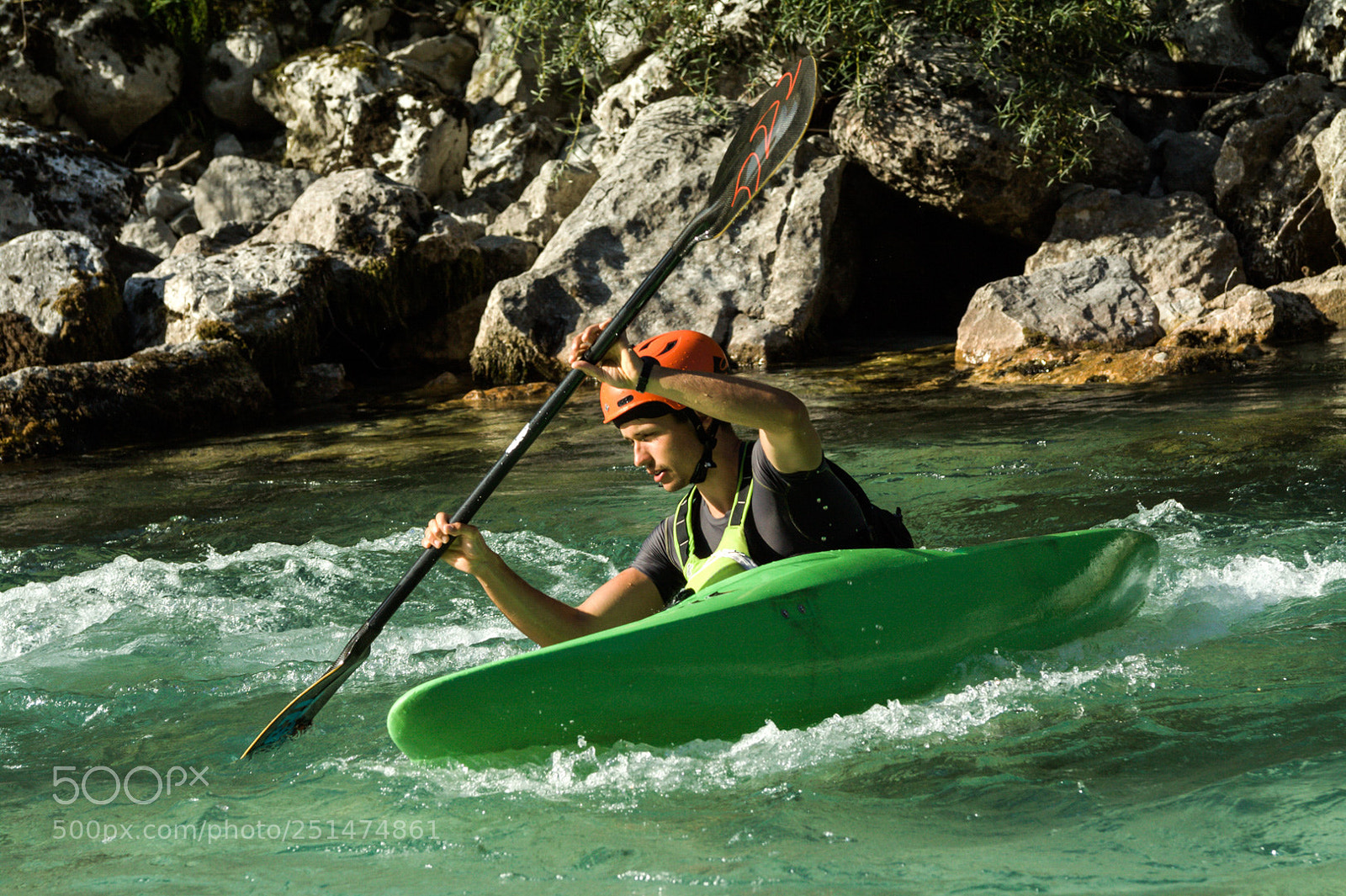 Canon EOS 50D sample photo. Kayaker photography