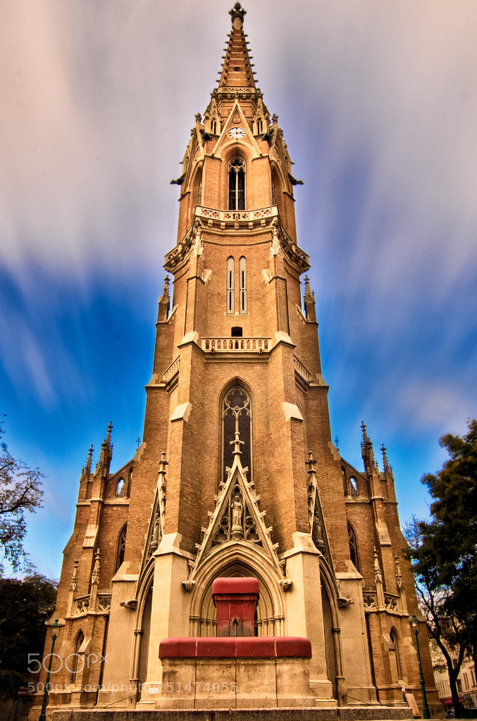 Nikon D7000 sample photo. Church long exposer photography