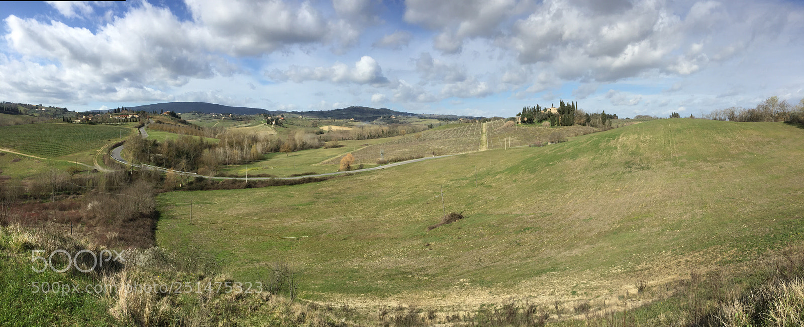 Apple iPhone 6 sample photo. Verdeggianti colline senesi photography