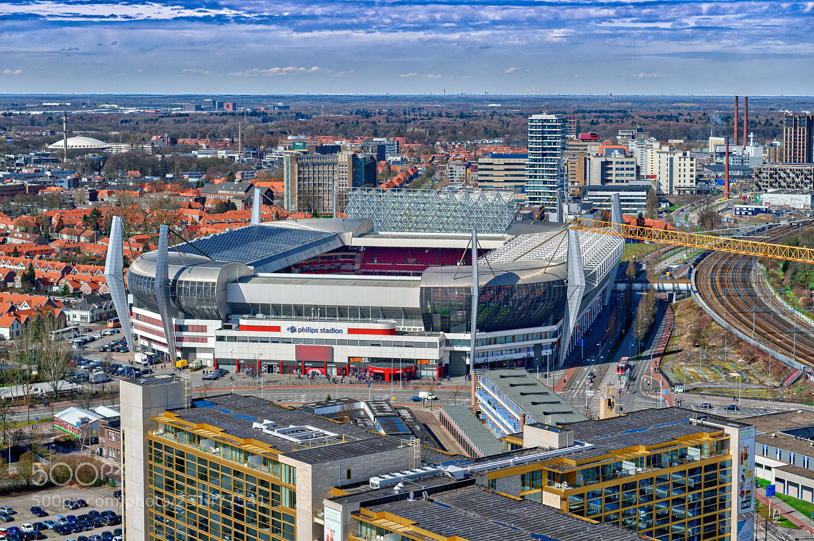 Nikon D4S sample photo. Eindhoven philips stadion photography