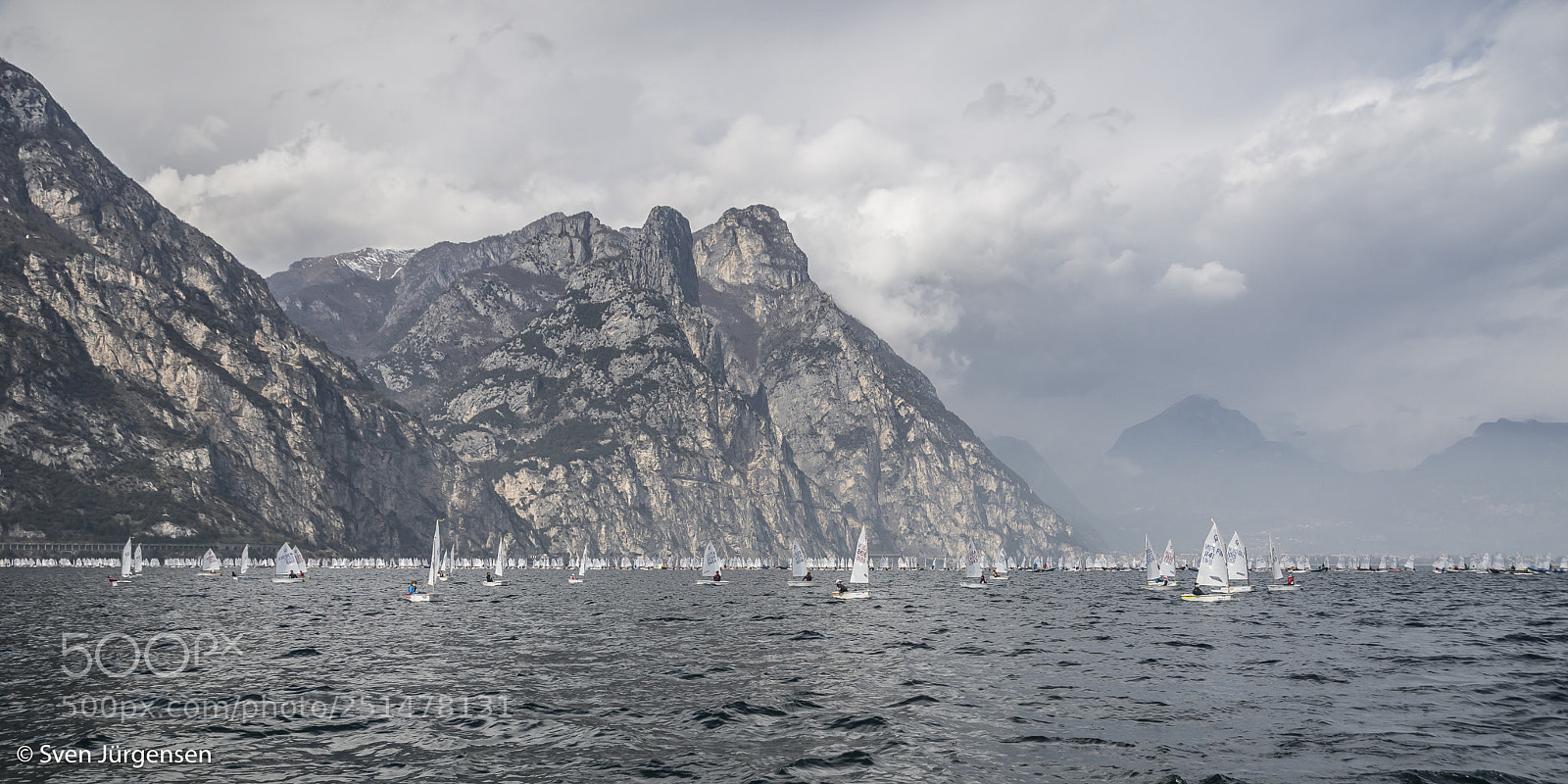Sony SLT-A99V sample photo. Opti regatta gardasee photography