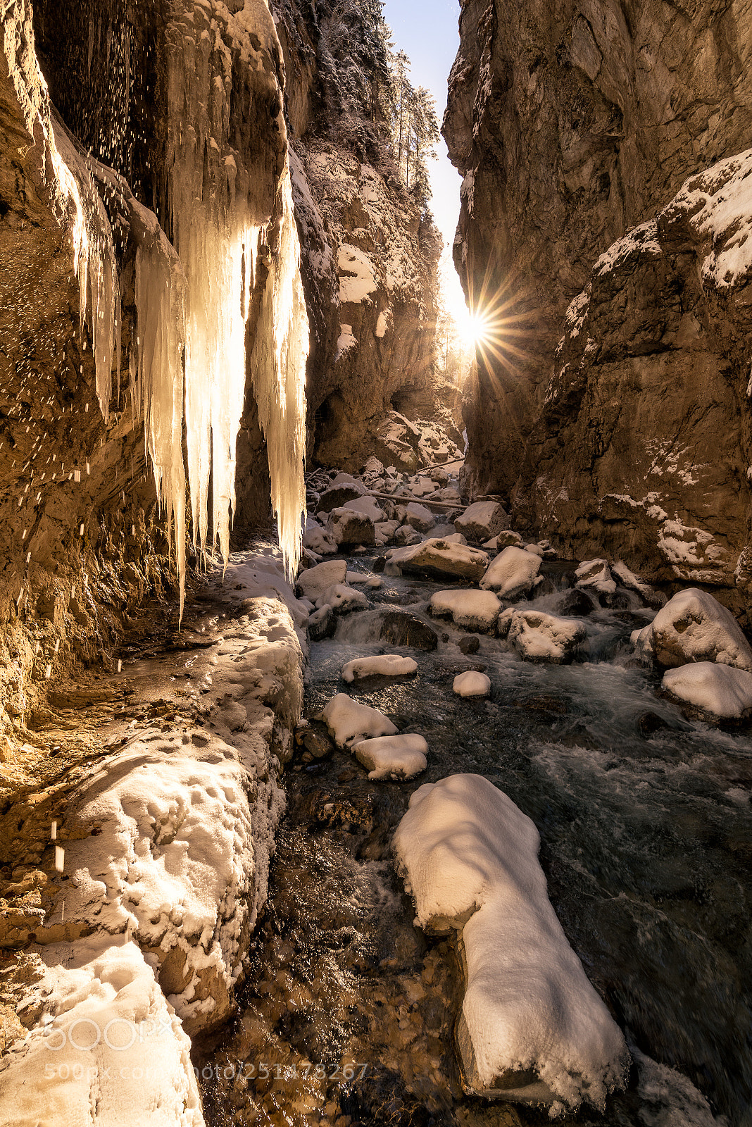 Sony a7R sample photo. Partnachklamm photography