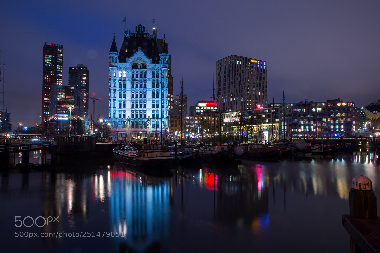Nikon D7200 sample photo. Rotterdam by night and photography