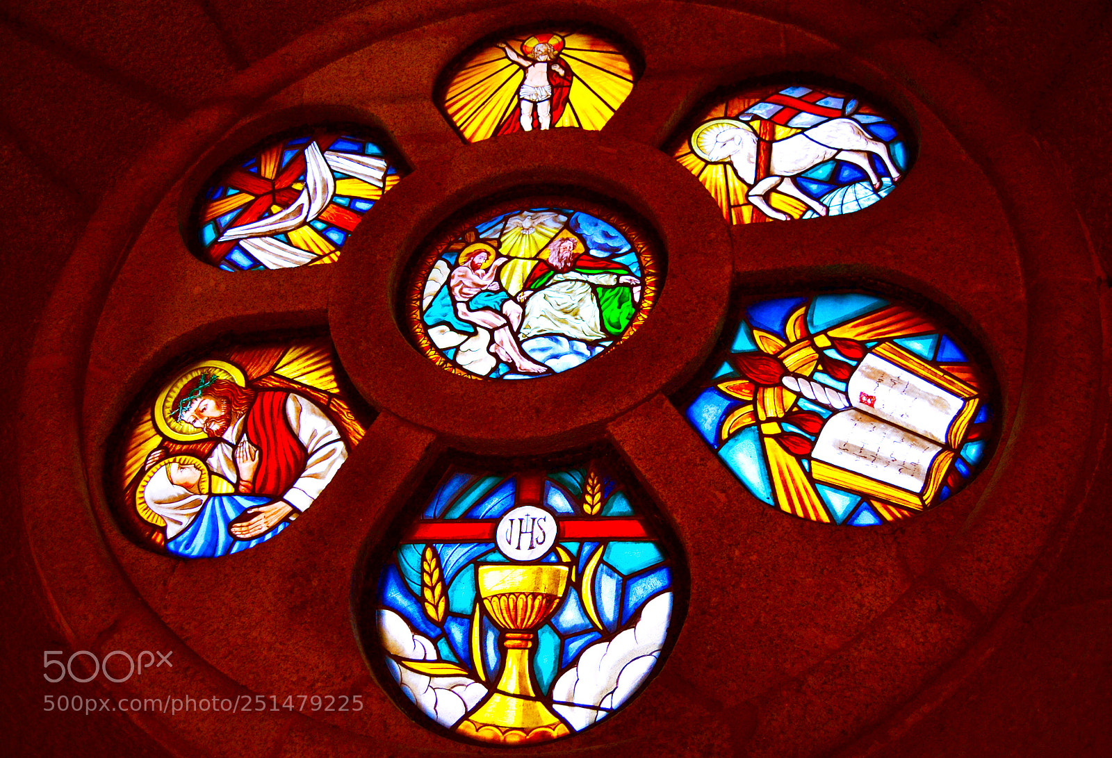 Nikon D3100 sample photo. Vidrieras iglesia de san photography
