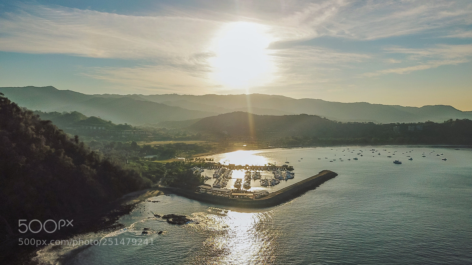 DJI FC220 sample photo. Morning photography