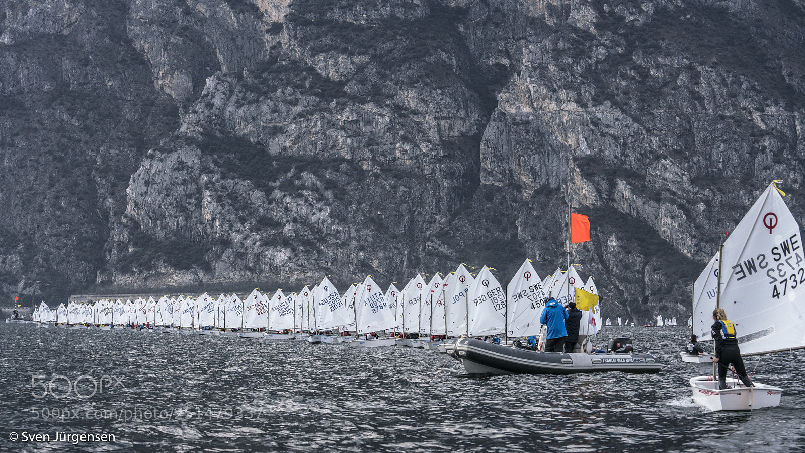 Sony a99 II sample photo. Opti regatta gardasee photography