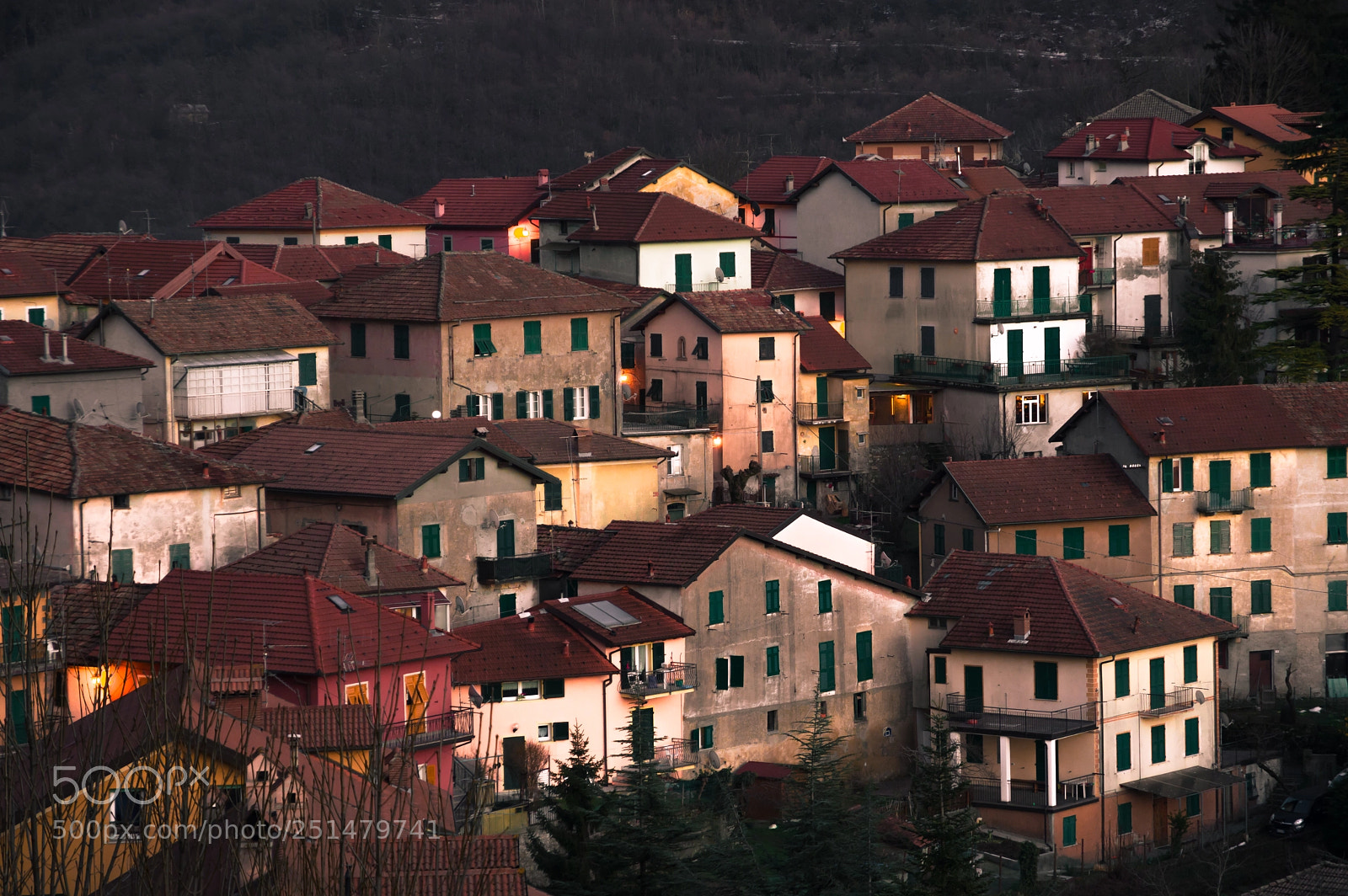 Pentax KP sample photo. Typical ligurian village photography