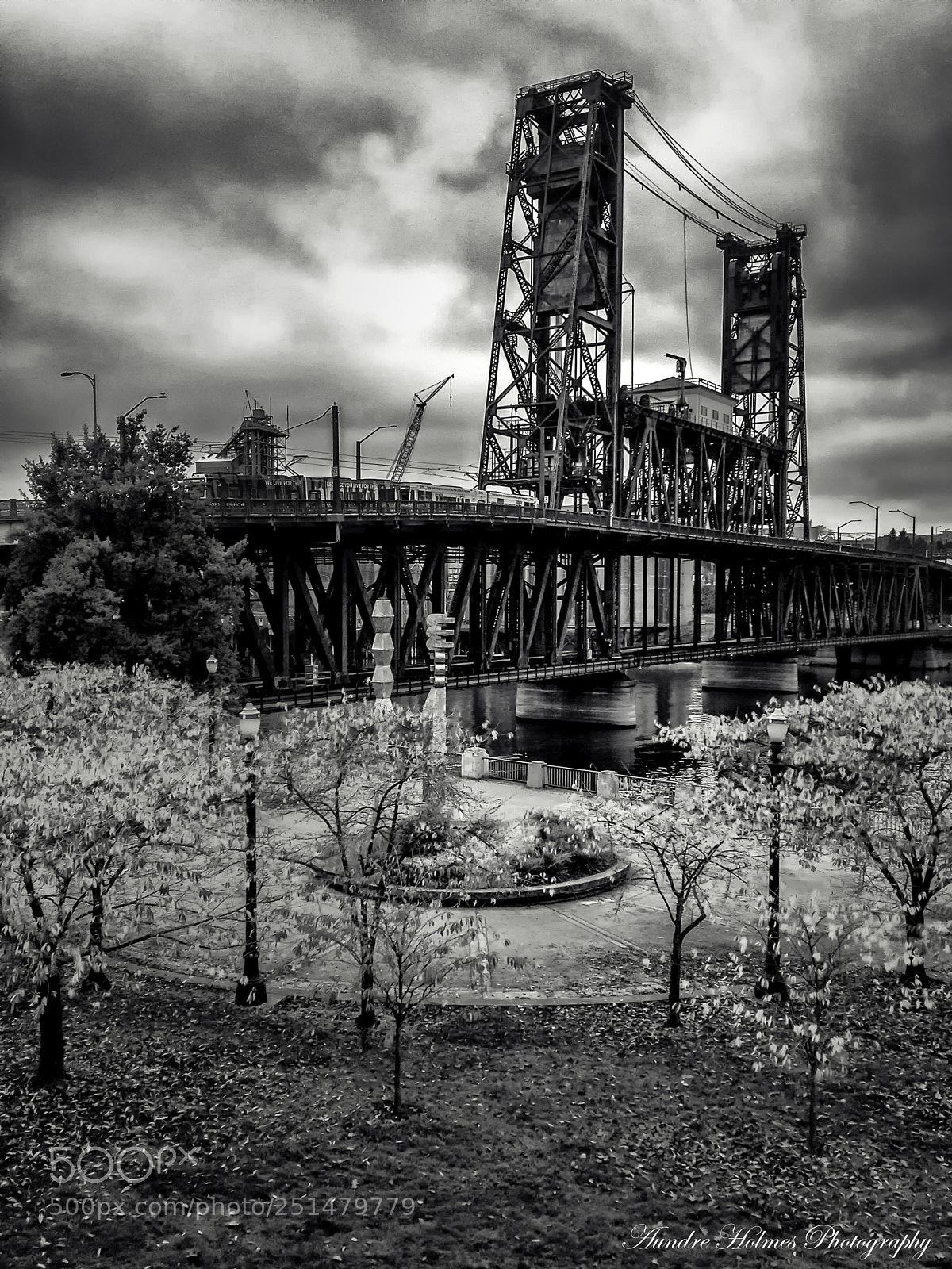 Apple iPhone 4S sample photo. Water front bridge photography